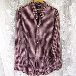 Nautica Mens XXL Shirt Button Down Long Sleeve
